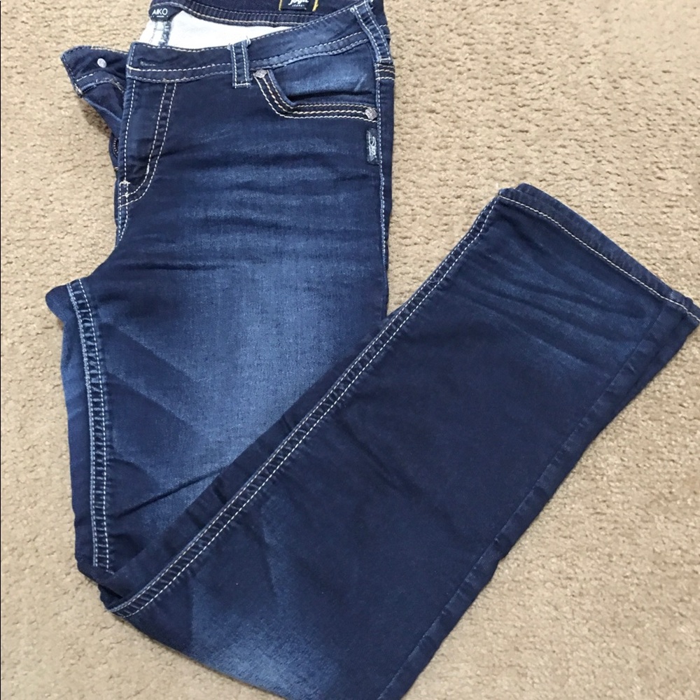 Sz 16/ 33L silver aiko joga jeans